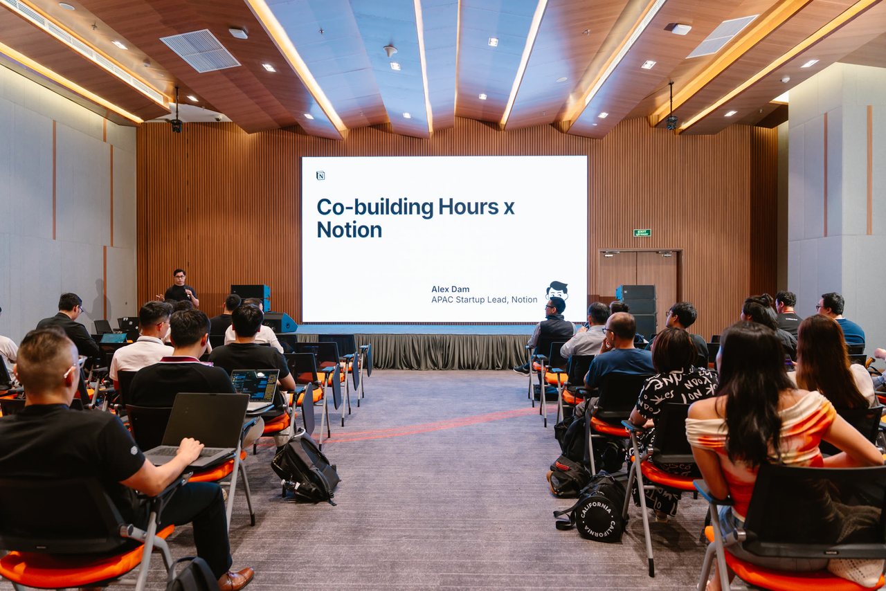 Co-building Hours with Notion × Aspire, Ho Chi Minh City.